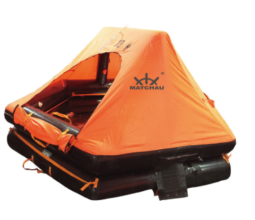 ISO 9650-1 Throw Overboard Inflatable Life Raft for Yacht