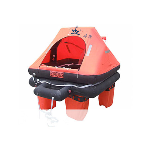 ISO 9650-2 Throw Overboard Inflatable Life Raft for Yacht